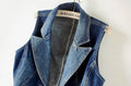 Sleeveless Denim Vest for Casual Wear