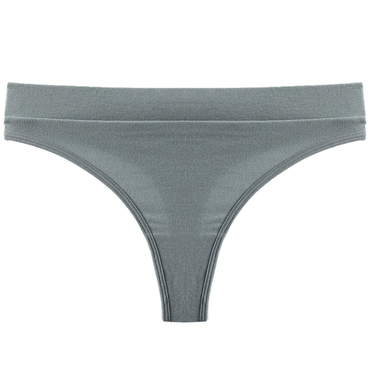 Cotton Ribbed Breathable Fitness Wear for Women