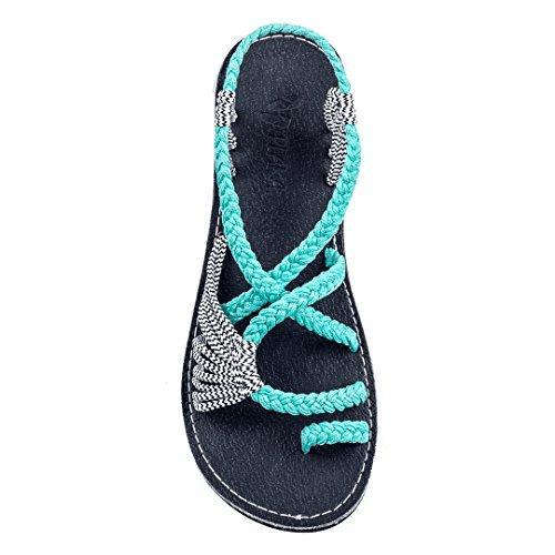 Knotted Sandals for Beach Wear