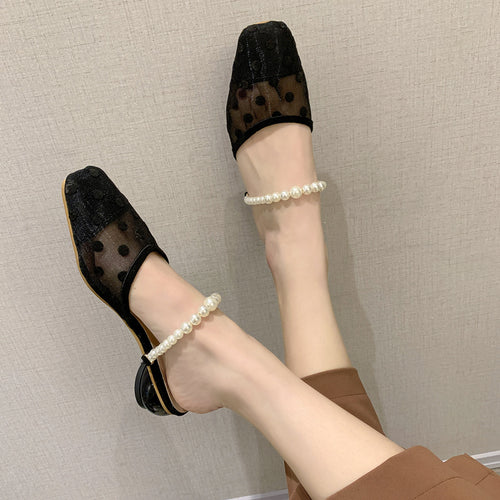"Baotou Half Slippers for Women - Summer Outdoor Wear"