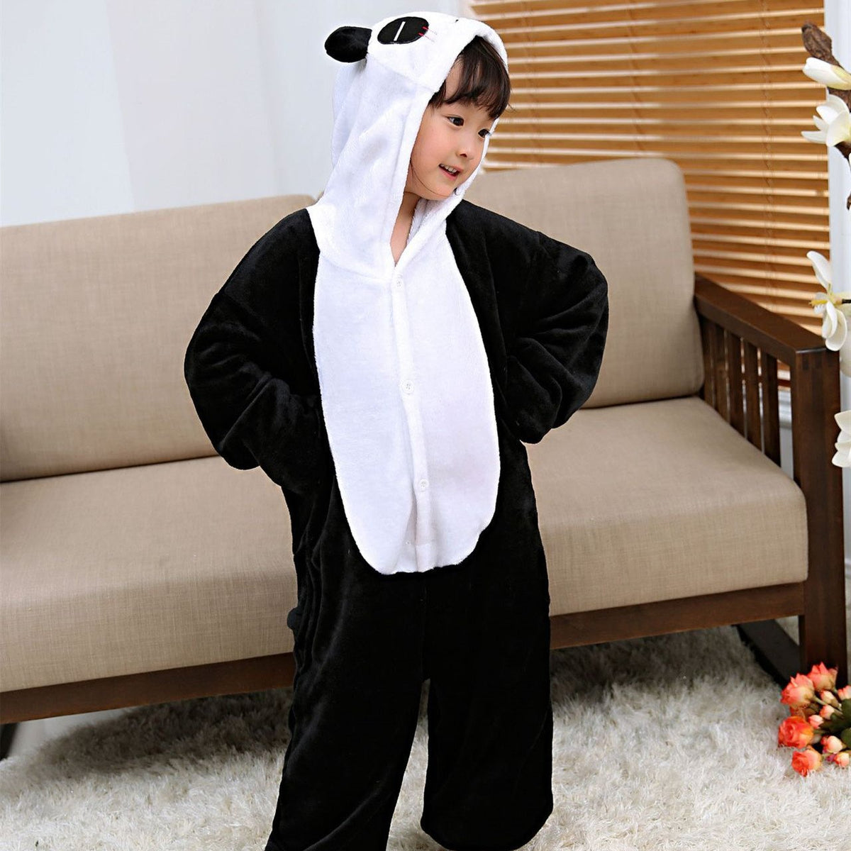 Flannel Pajamas for Kids' Home Wear
