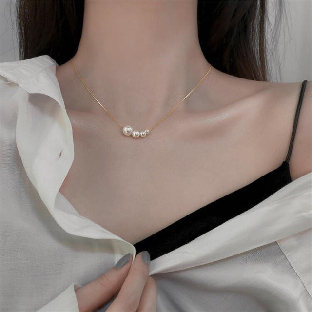 High-End Pearl Necklace for Women - Daily Wear Charm