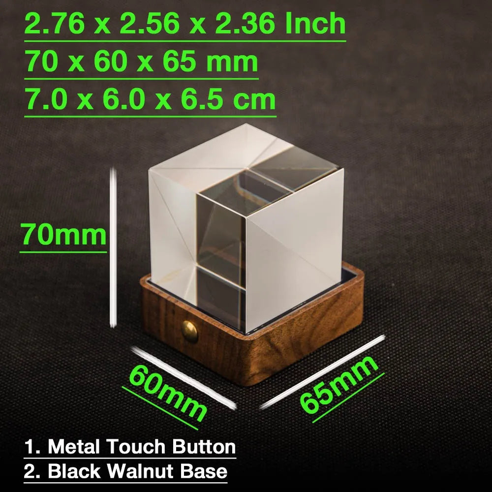 Modern Simple Glass Clock