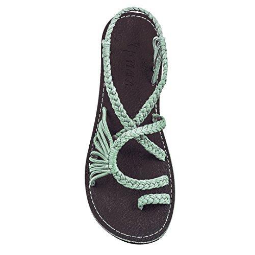 Knotted Sandals for Beach Wear