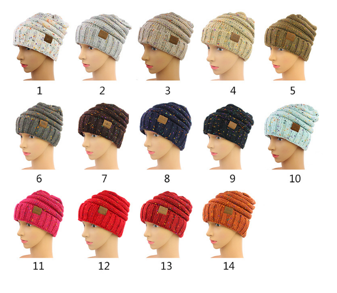 Knitted Beanie for Outdoor Winter Wear
