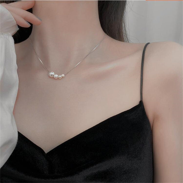 High-End Pearl Necklace for Women - Daily Wear Charm