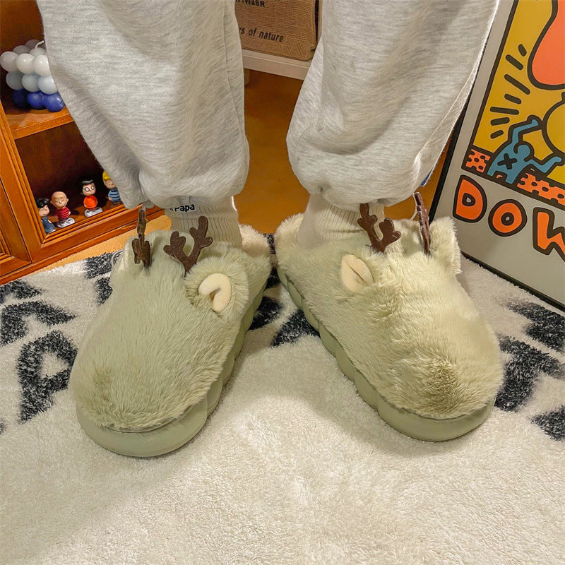 Cotton Slippers for Men and Women - Two-Wear Design